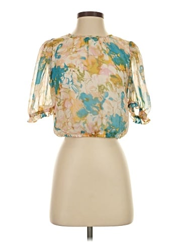 Walter Baker Short Sleeve Blouse (view 1)
