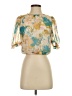 Walter Baker 100% Polyester Gold Short Sleeve Blouse Size XS - photo 1