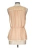 Forever 21 100% Polyester Tan Sleeveless Blouse Size L - photo 2