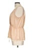 Forever 21 100% Polyester Tan Sleeveless Blouse Size L - photo 5