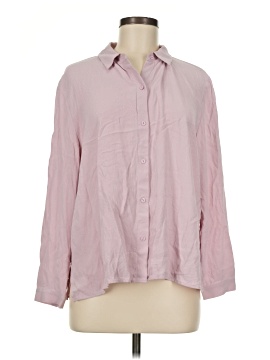 Eileen Fisher Long Sleeve Button Down Shirt