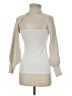 Zara Ivory 3/4 Sleeve Turtleneck Size M - photo 2