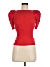 Sandro Red Short Sleeve Top Size Med (2) - photo 1