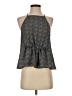 14th & Union 100% Polyester Black Sleeveless Blouse Size S - photo 1
