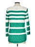 Style&Co Stripes Green Pullover Sweater Size L - photo 2