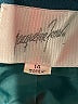 Jacqueline Ferrar 100% Polyester Teal Blazer Size 14 - photo 6
