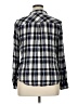 Cato 100% Rayon Plaid Blue Long Sleeve Button-Down Shirt Size XL - photo 2