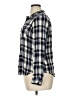 Cato 100% Rayon Plaid Blue Long Sleeve Button-Down Shirt Size XL - photo 5