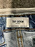 Zara TRF 100% Cotton Blue Jeans Size 2 - photo 7