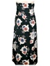 Maurices Floral Black Casual Skirt Size 20 (2) - photo 2