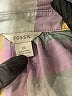 Fossil Color Block Gray Short Sleeve Blouse Size XS - photo 7