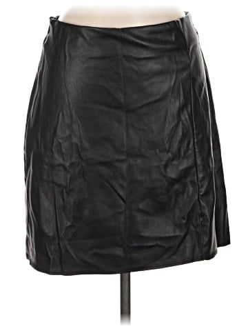 Old Navy Faux Leather Skirt (view 1)