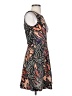 H&M Paisley Brown Cocktail Dress Size XS - photo 4