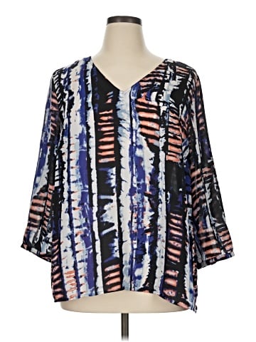 Paraphrase 3/4 Sleeve Blouse (view 1)