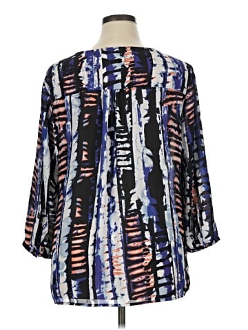 Paraphrase 3/4 Sleeve Blouse (view 2)