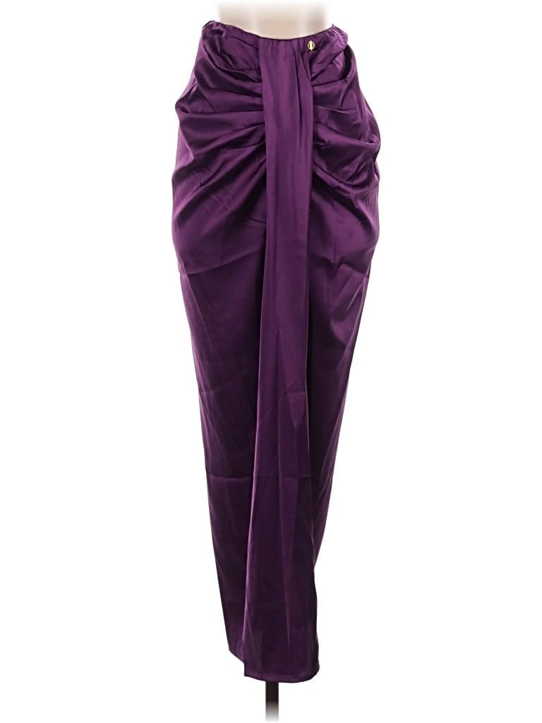 Pre-owned Assorted Brands Formal Skirt In Purple