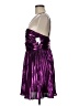 City Studio Metallic Purple Cocktail Dress Size 9 - 10 - photo 5