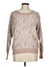 Rebecca Taylor Animal Print Tan Pullover Sweater Size M - photo 1