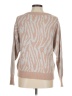 Rebecca Taylor Animal Print Tan Pullover Sweater Size M - photo 2