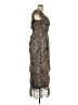 DR2 100% Polyester Animal Print Brown Cocktail Dress Size XL - photo 4
