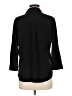 Ninety Black 3/4 Sleeve Blouse Size M - photo 2