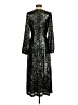 Venus 100% Polyester Stars Black Cocktail Dress Size S - photo 2