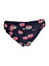 DKNY Floral Blue Swimsuit Bottoms Size M - photo 2