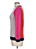 Lacoste 100% Cotton Color Block Gray Pullover Sweater Size 10 - photo 5