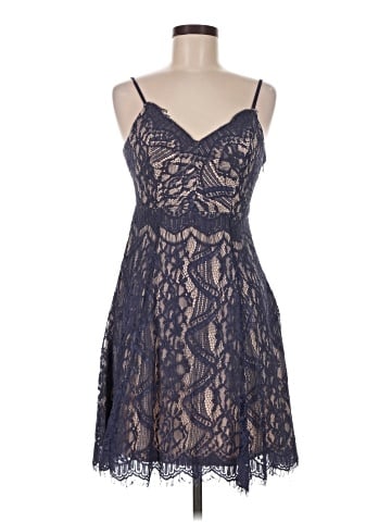 Aqua Cocktail Dress (view 1)