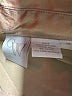 CW 100% Silk Tan Long Sleeve Silk Top Size 12 - photo 7