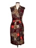 Ellen Tracy Paisley Red Cocktail Dress Size 10 - photo 1