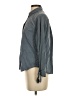 Everlane 100% Silk Gray Long Sleeve Silk Top Size 4 - photo 5