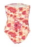 Tommy Bahama Floral Pink One Piece Swimsuit Size 6 - photo 2