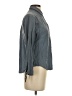 Everlane 100% Silk Gray Long Sleeve Silk Top Size 4 - photo 4