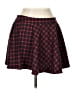 ABound Plaid Red Casual Skirt Size L - photo 1