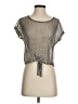 Staring at Stars Gray Short Sleeve Top Size S - photo 1