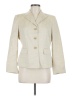 Le Suit 100% Polyester Ivory Blazer Size 8 Petite - photo 1