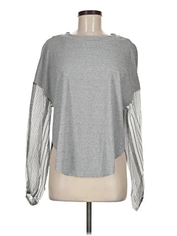 Listicle Long Sleeve Top (view 1)