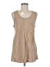 Flax 100% Linen Tan Sleeveless Blouse Size 6 (S) - photo 1