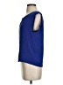 Maje 100% Silk Blue Short Sleeve Silk Top Size Sm (1) - photo 5
