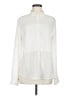 SPANX Color Block Ivory Long Sleeve Blouse Size M - photo 1