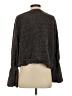 Elan 100% Polyester Metallic Gray Pullover Sweater Size S - photo 2