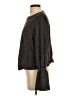 Elan 100% Polyester Metallic Gray Pullover Sweater Size S - photo 5