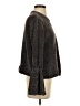 Elan 100% Polyester Metallic Gray Pullover Sweater Size S - photo 4