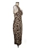 DKNY Animal Print Brown Casual Dress Size 6 - photo 4