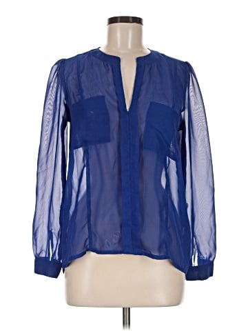 Charlotte Russe Long Sleeve Blouse (view 1)