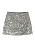 Assorted Brands Metallic Silver Casual Skirt Size L - photo 1