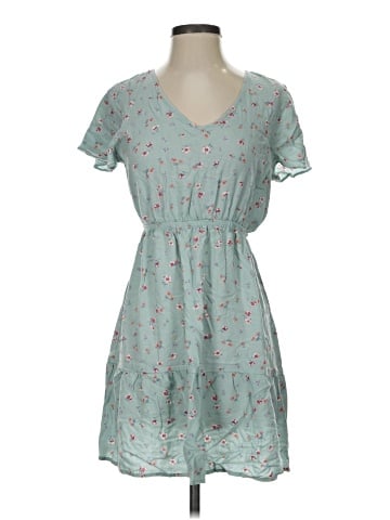 Pink Rose Casual Dress (view 1)