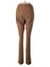 T Tahari Solid Brown Khakis Size S - photo 2