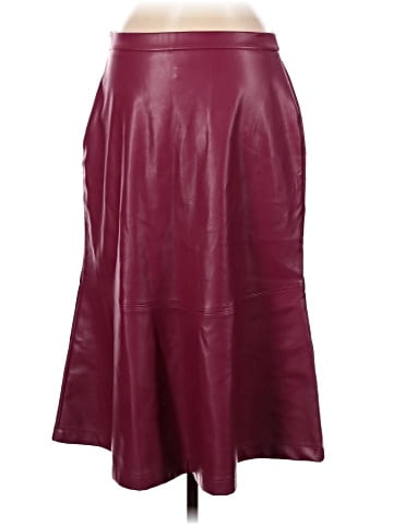 INC International Concepts Faux Leather Skirt (view 2)